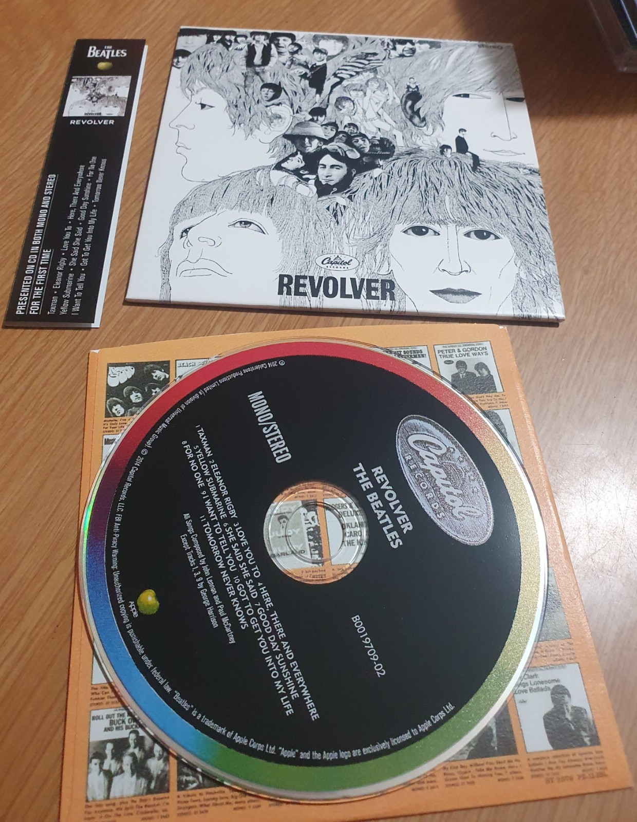 The Beatles Revolver Cd Mini Vinyl Replica 