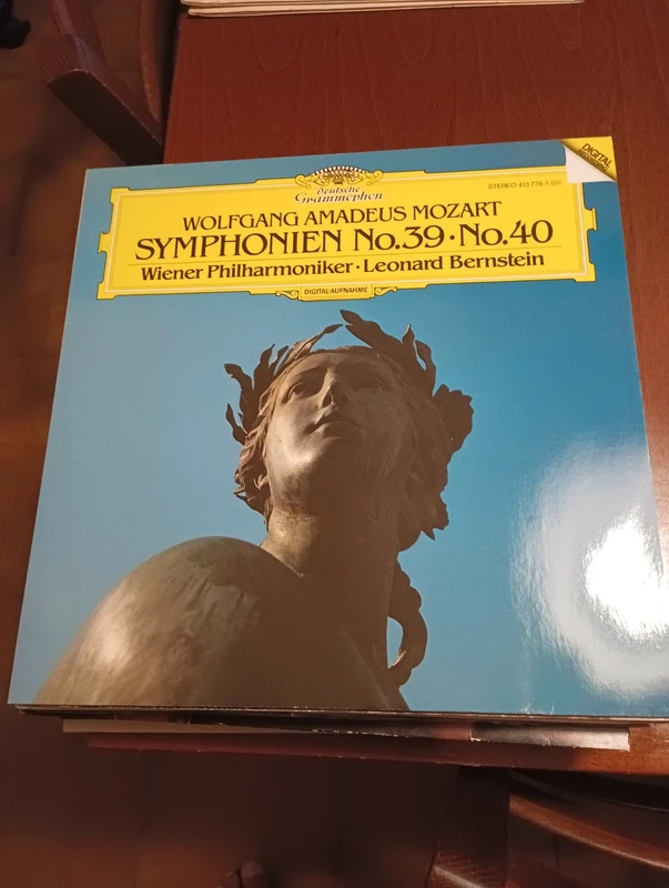 LP 33 Giri "Symphonien No°39 - No° 40" Wolfgang Amadeus Mozart