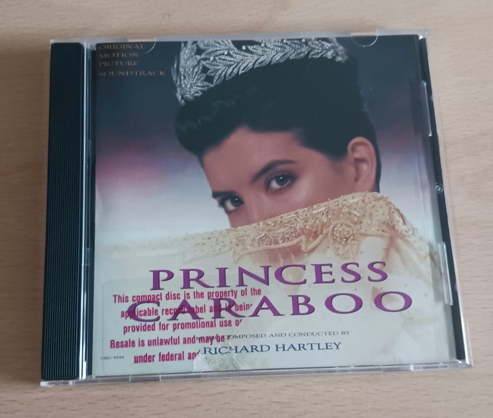 Princess Caraboo / 1994 - Richard Hartley - Varese Records USA - Score CD