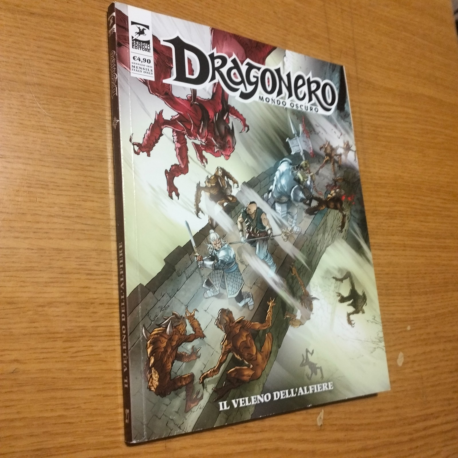 DRAGONERO MONDO OSCURO # 27  ( 140 ) -IL VELENO DELL'ALFIERE - 2025 - OTTIMO