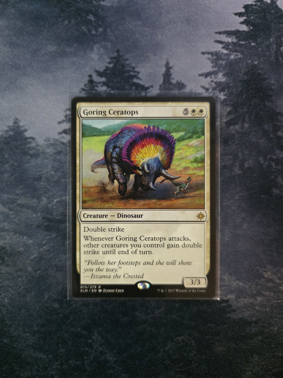 Goring Ceratops Ixalan Regular