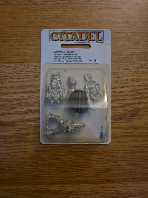 Warhammer 40k Emperors children Lord metal model