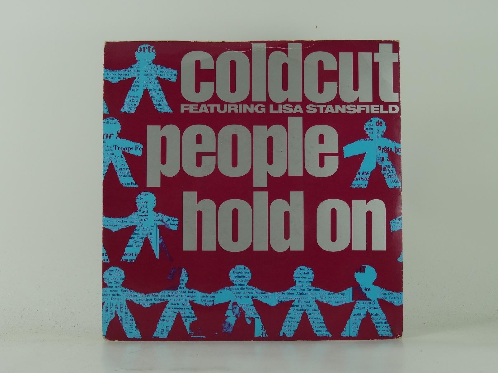 COLDCUT FT LISA STANSFIELD PEOPLE HOLD ON (2) (53) 2 Track 7" Single plus Pictur