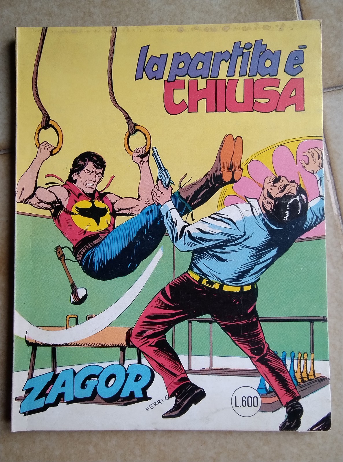 Zagor Zenith n. 235 (Gigante 184) - La partita è chiusa -Bonelli - 1980