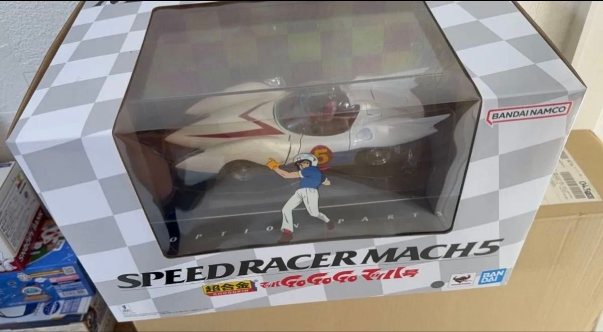 Chogokin Mach GoGoGo Mach 5 BANDAI Figure Brand New Unopened