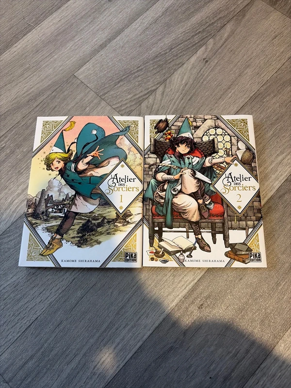 Lot tomes 1 et 2 L’atelier des sorciers