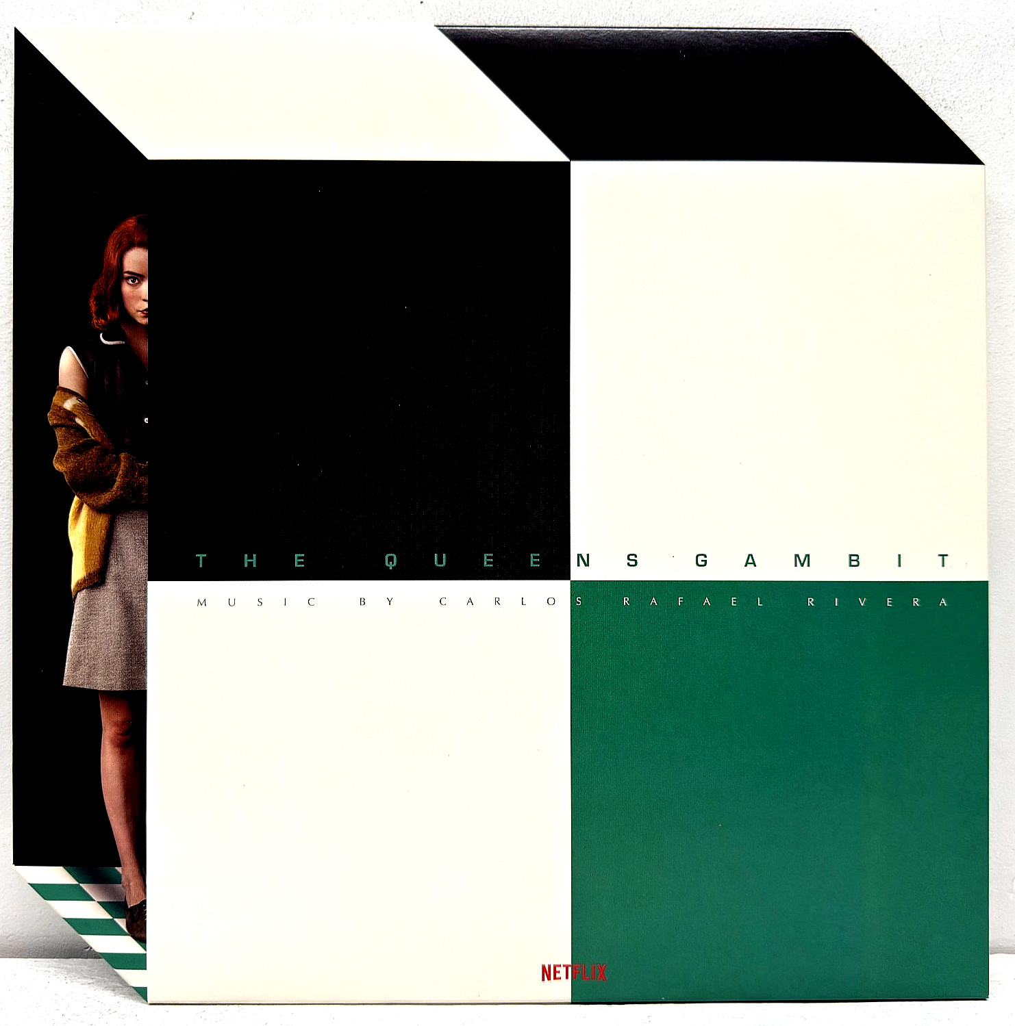 Queen’s Gambit Soundtrack 2020 Vinyl Mondo 2LP Green White Split Netflix