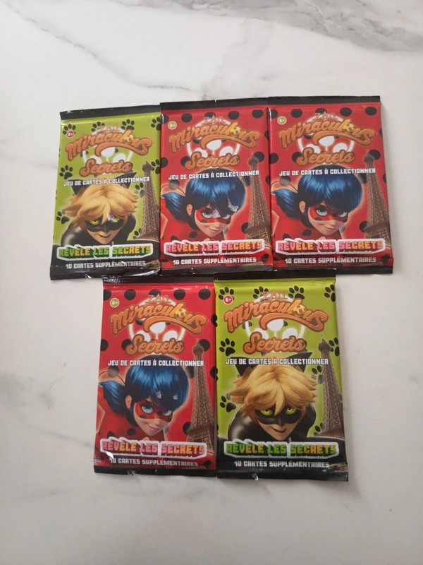 Carte miraculous neuf x5