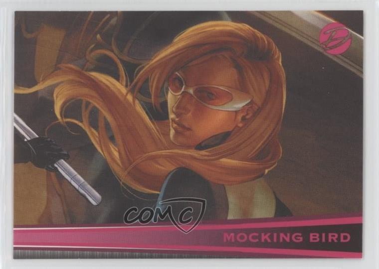 2011 Rittenhouse Marvel Dangerous Divas Mockingbird Mocking Bird #72 0i7t