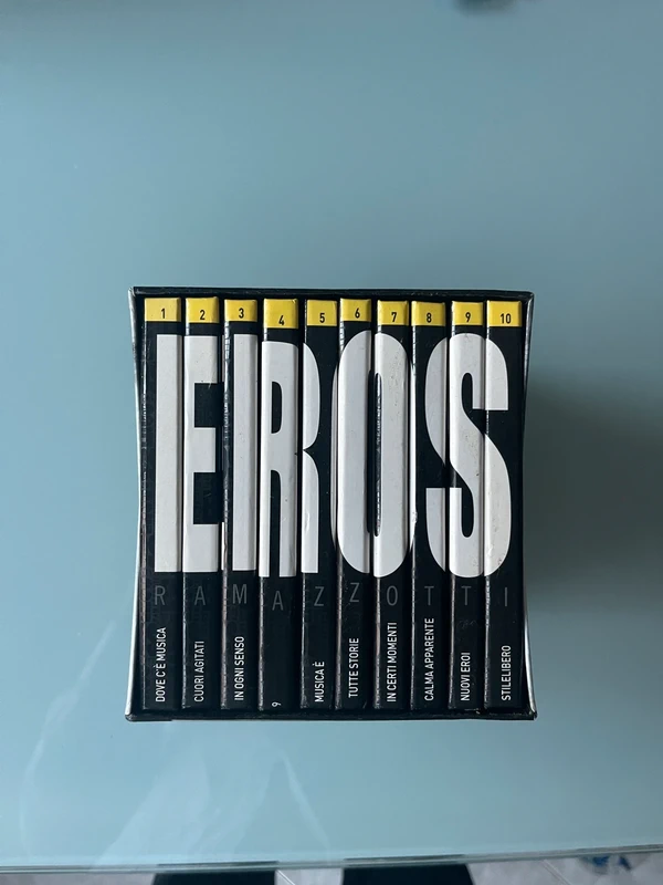 Cofanetto discografia Eros Ramazzotti