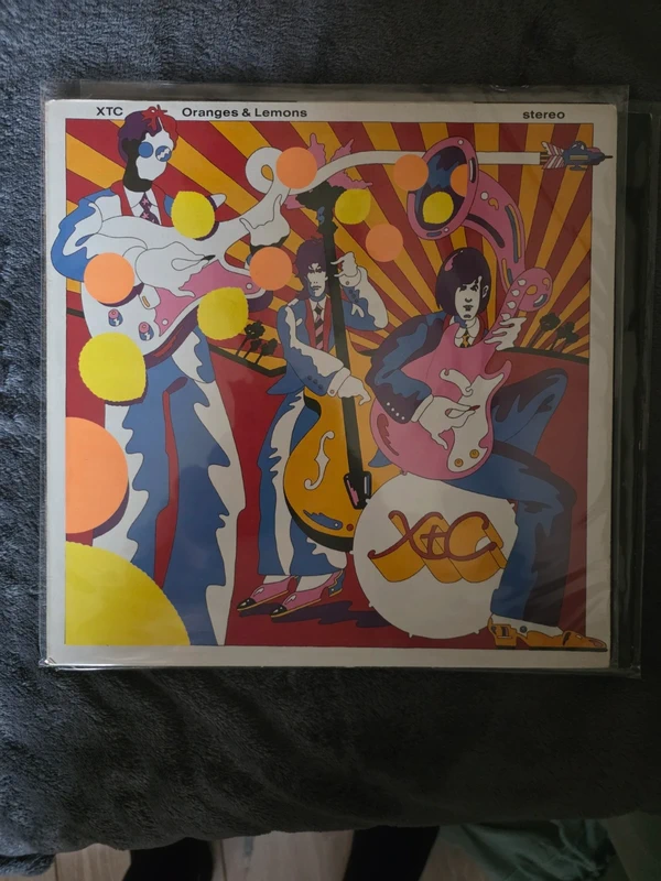 Xtc oranges and lemons vinyle