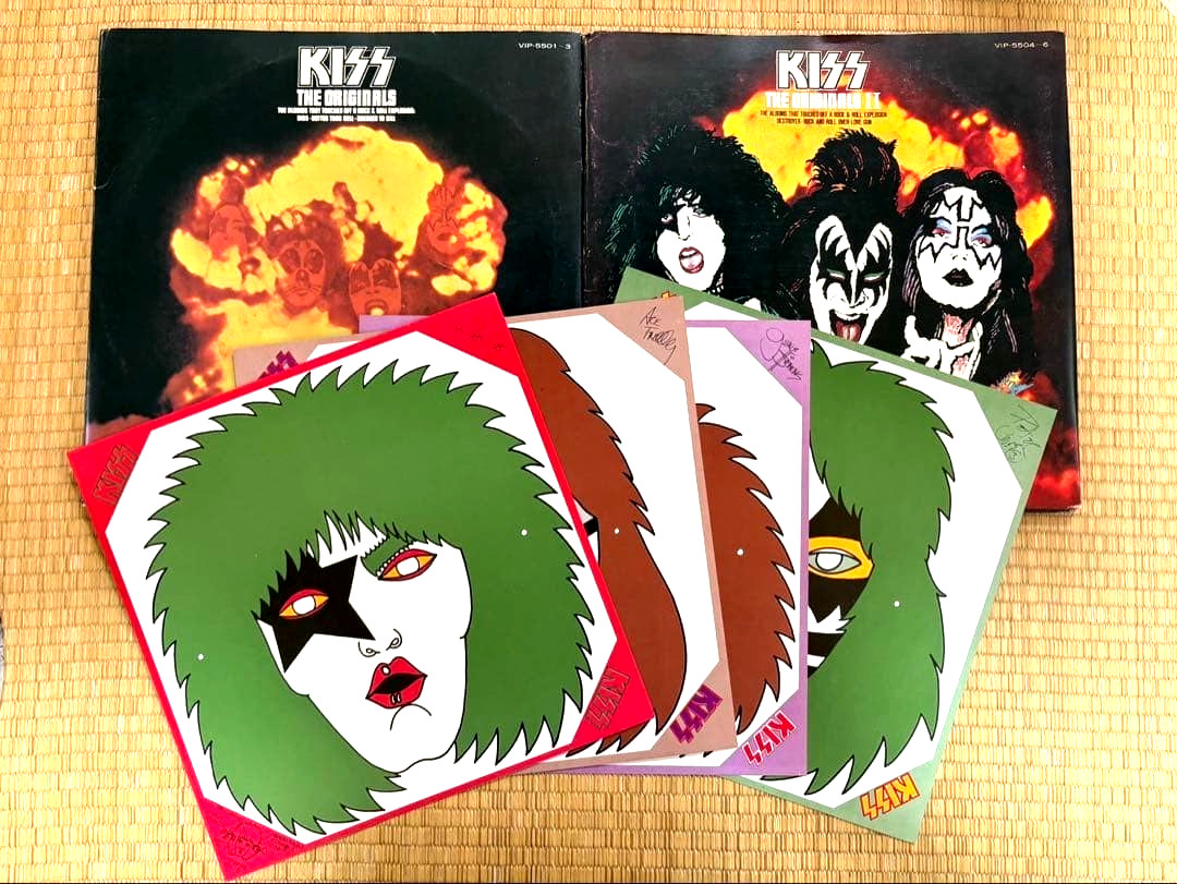 KISS Jigoku no Zenbo Vinyl Record Japan Edition Hard Rock Japanese LP