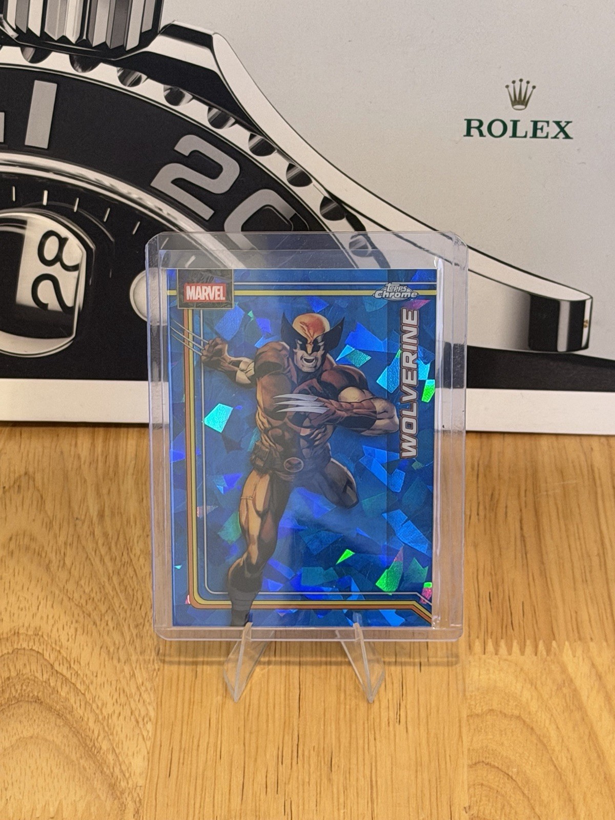 WOLVERINE 2026 TOPPS CHROME MARVEL COMICS SAPPHIRE REFRACTOR #199 Q4128