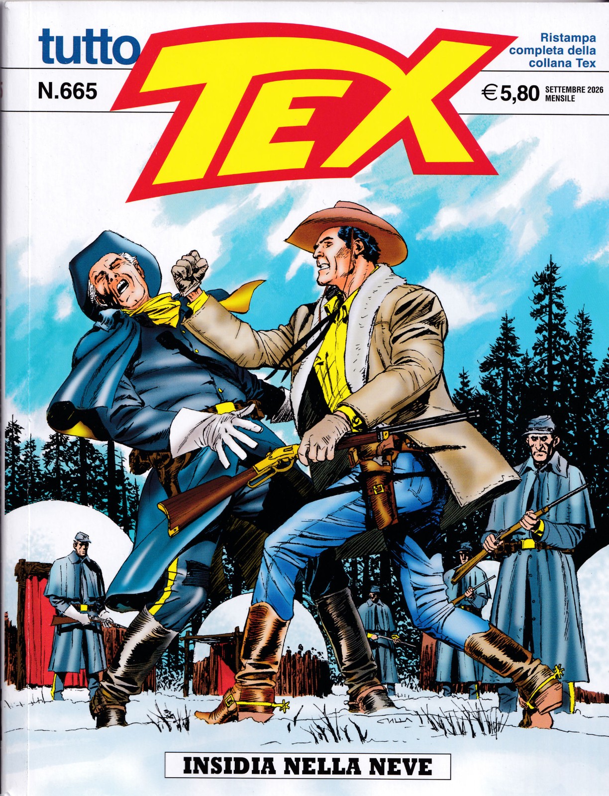 Tutto Tex n. 665 - Insidia nella neve - Bonelli