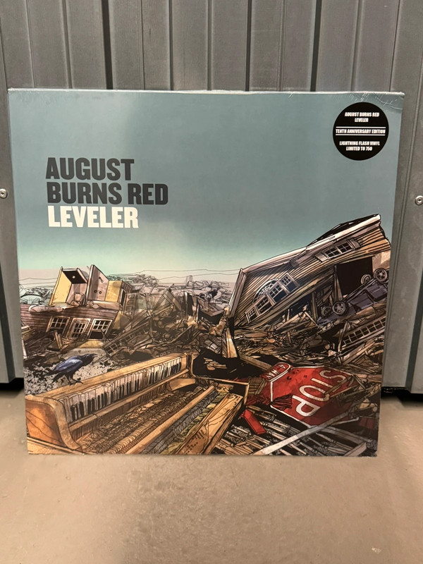 August Burns Red Leveler Tenth Anniversary Edition Lightning Flash Vinyl LP
