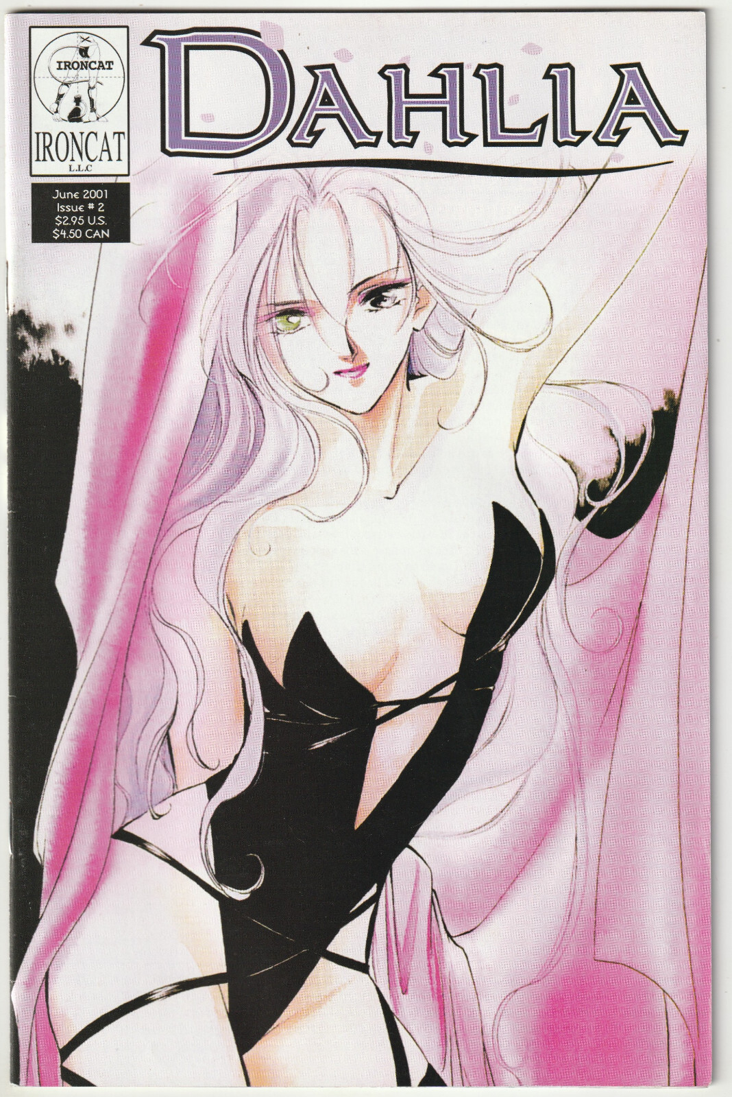 ✪ THE VAMPIRE DAHLIA #2, Ironcat/Akita 2001 US-MANGA COMICHEFT TOP Z1