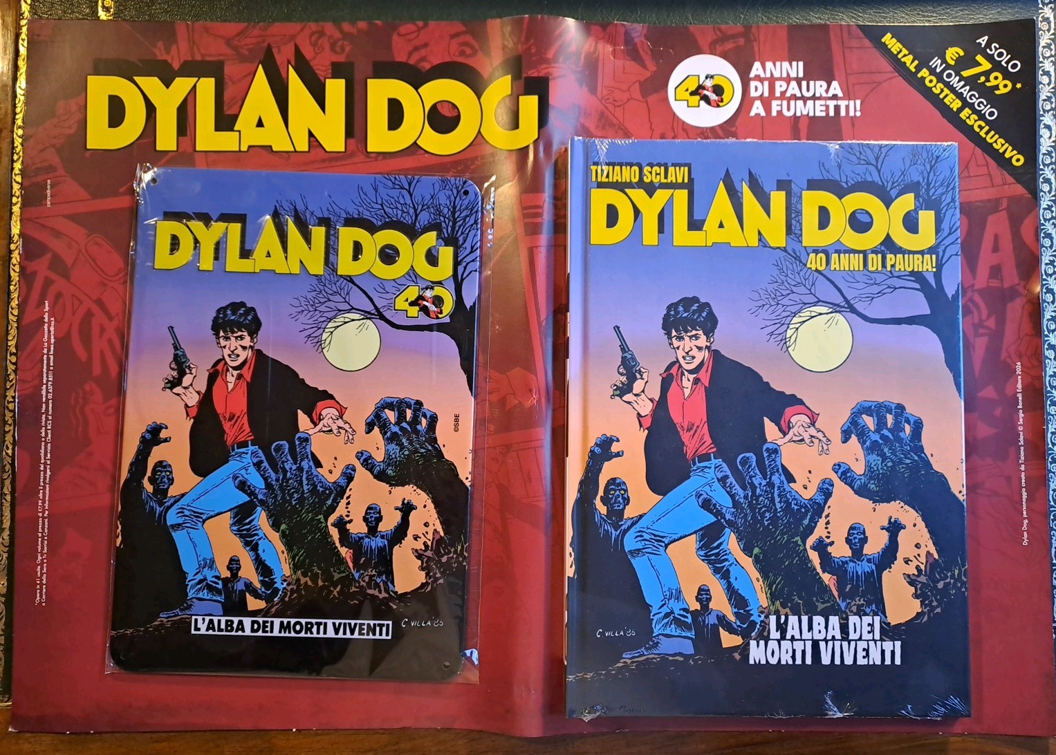 Dylan Dog 40 anni di paura! L'alba dei morti viventi ed. anniversario