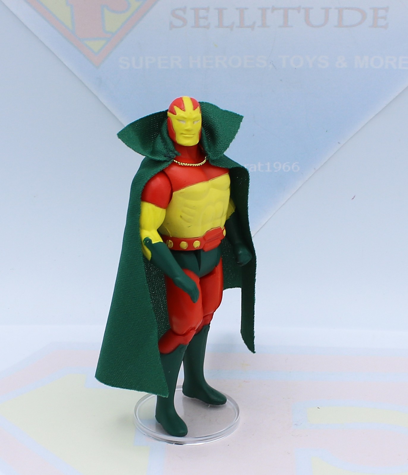 Kenner DC Super Powers Mr Miracle Vintage Original 1986 Action Figure Repro Cape