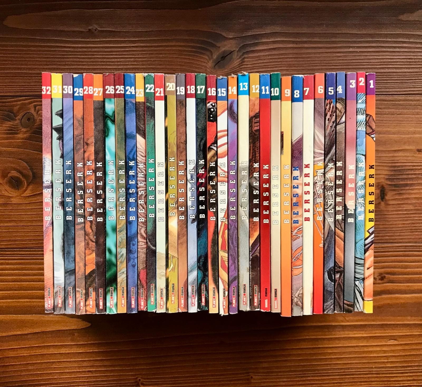 Berserk manga prima edizione sottiletta, volumi da 1 a 32 Marvel Manga 1996/2000