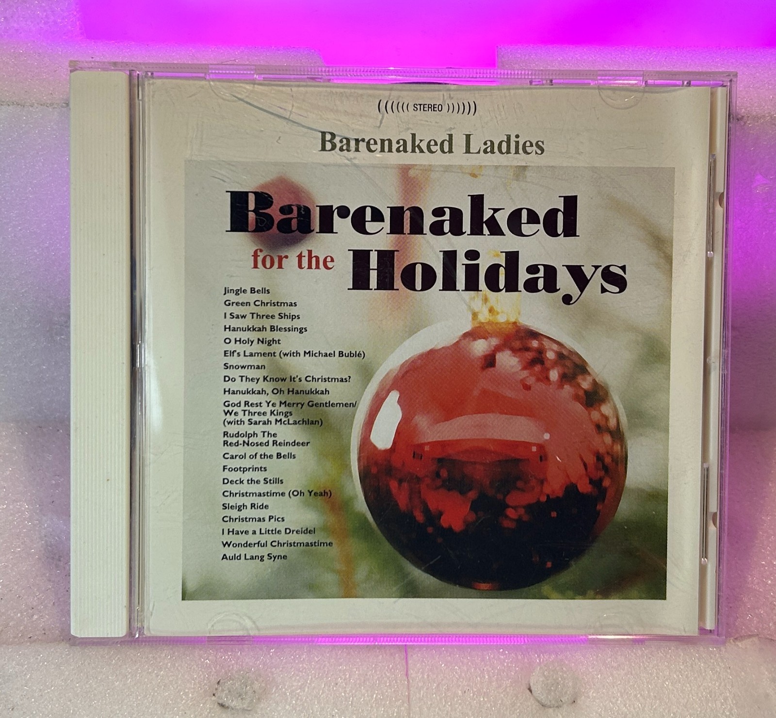 Barenaked for the Holidays by Barenaked Ladies (CD, 2004) W/ Case, Tested