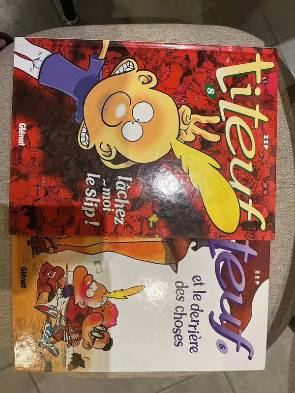 Lot de 2 BD Titeuf