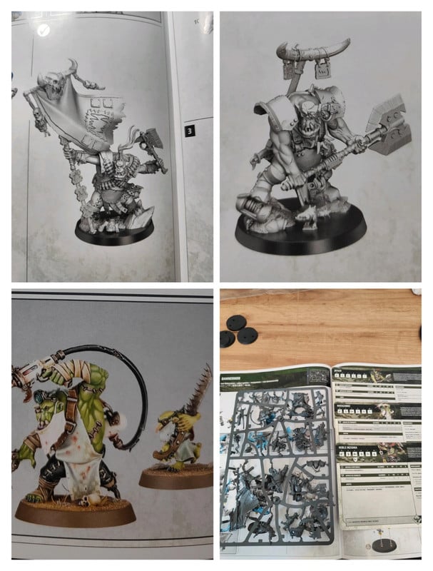 Lote personajes orkos armageddon Warhammer40k