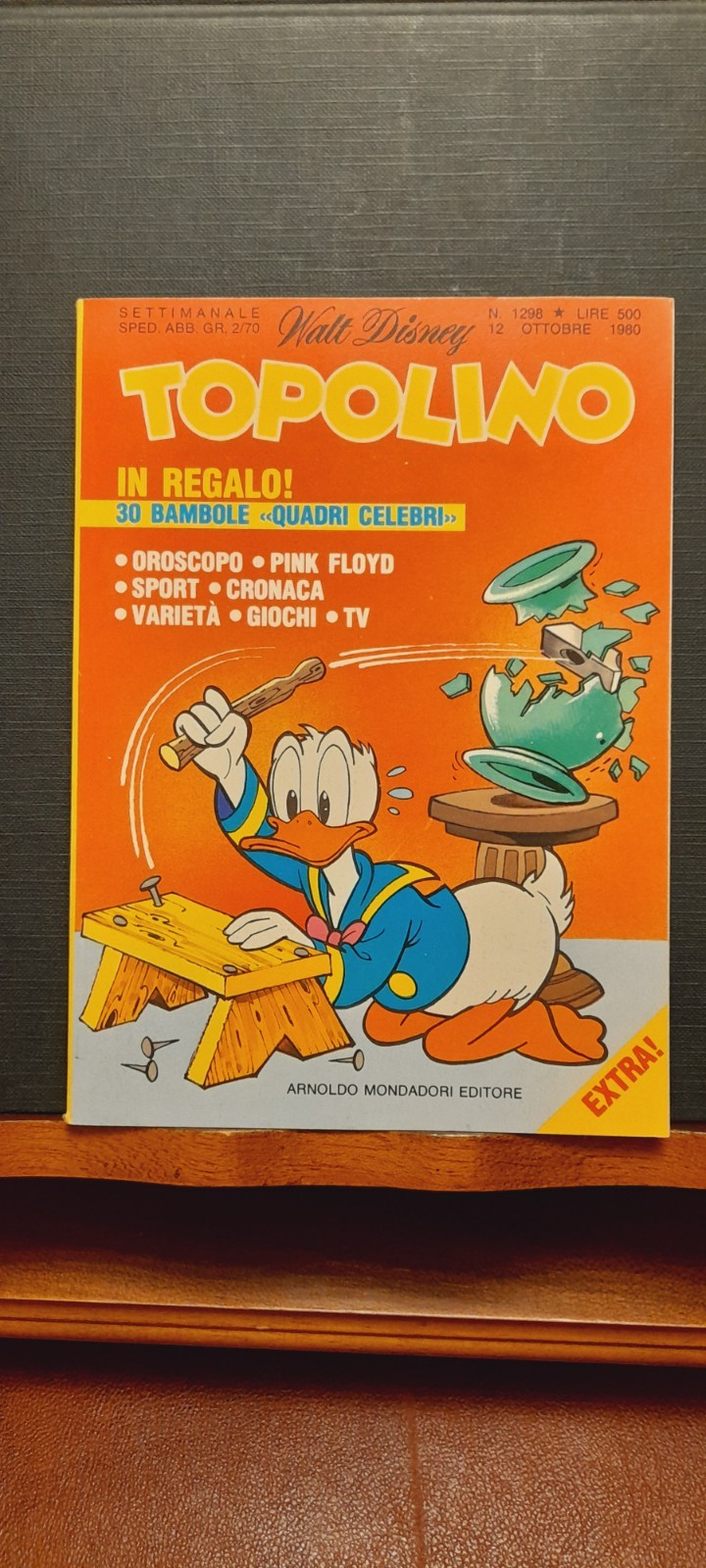 TOPOLINO LIBRETTO 1298 del 12-10-1980 - EDICOLA