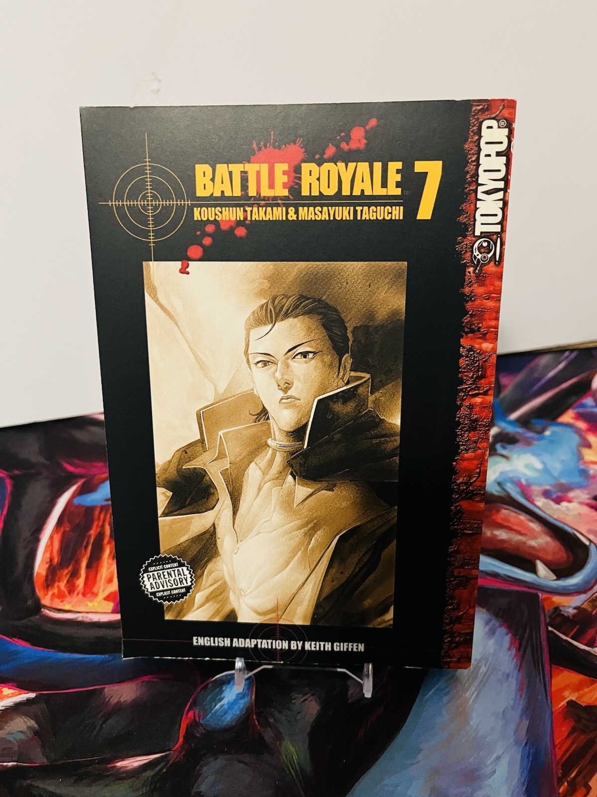 Battle Royale Vol. 7 manga inglesi RARI FUORI PRODUZIONE Masayuki Taguchi