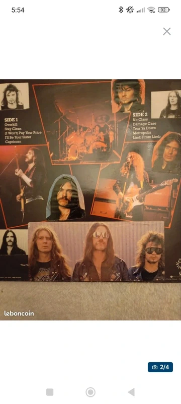 Vinyle 33 T Motorhead