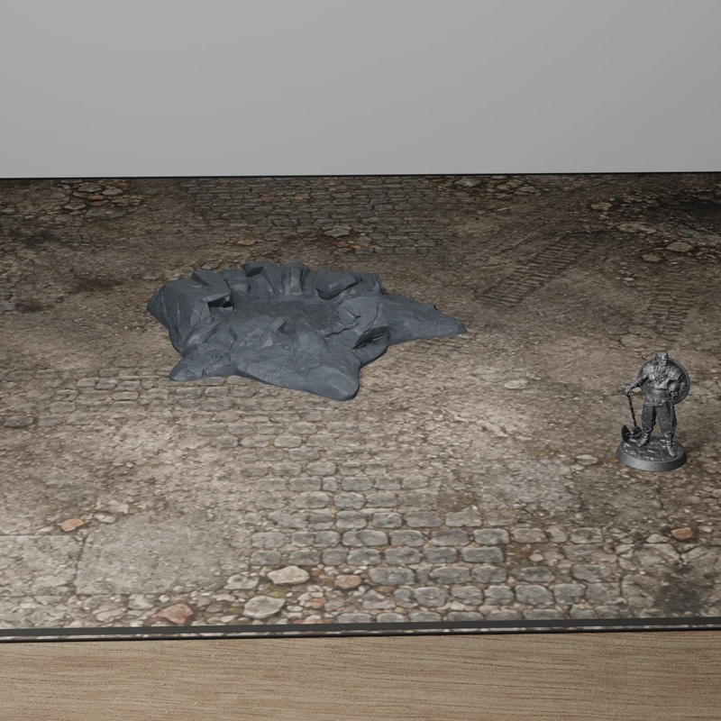 Crater E - Wargame Scenery 32mm
