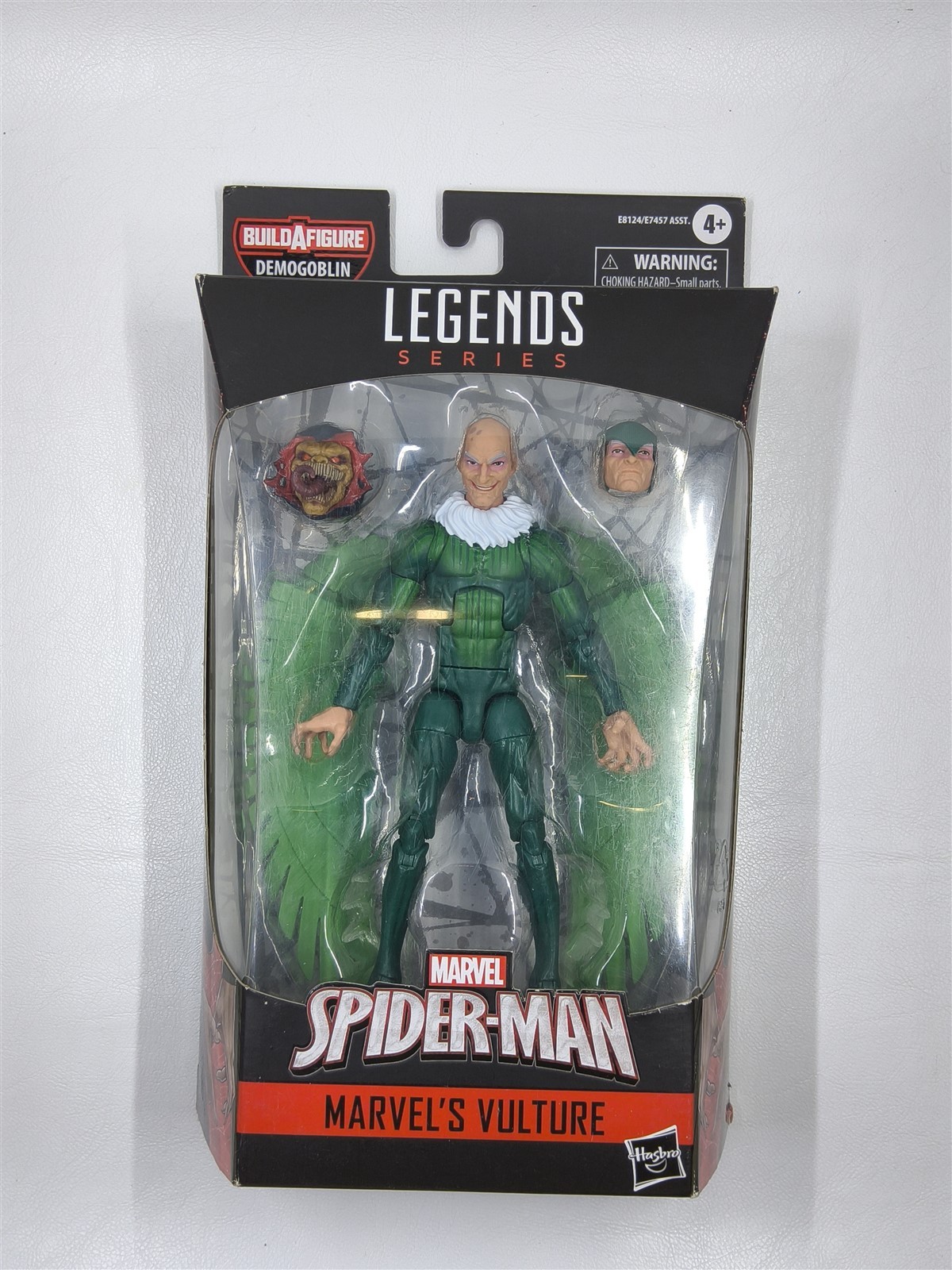 Spider-Man Marvel’s Vulture BAF Demogoblin Wave Marvel Legends Sinister Six NUOVO