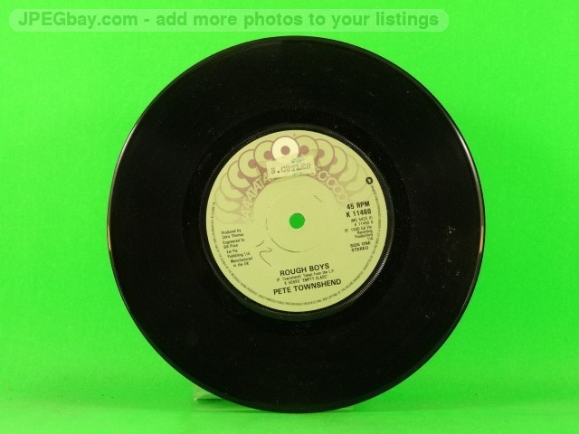 TOWNSHEND,PETE ROUGH BOYS (137) 7" ATCO