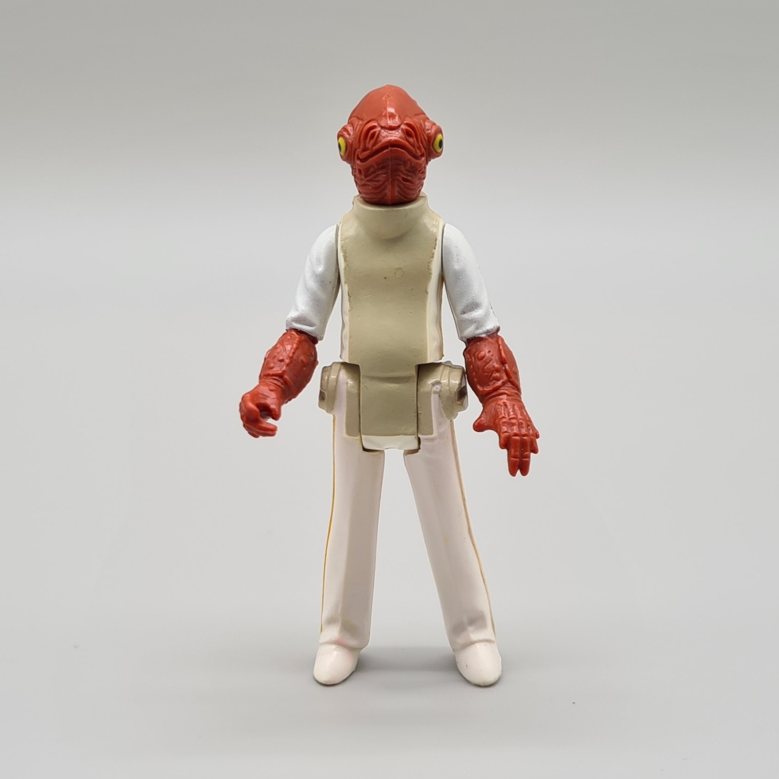 Modellino vintage Kenner Star Wars ammiraglio Ackbar LFL 1983 Taiwan