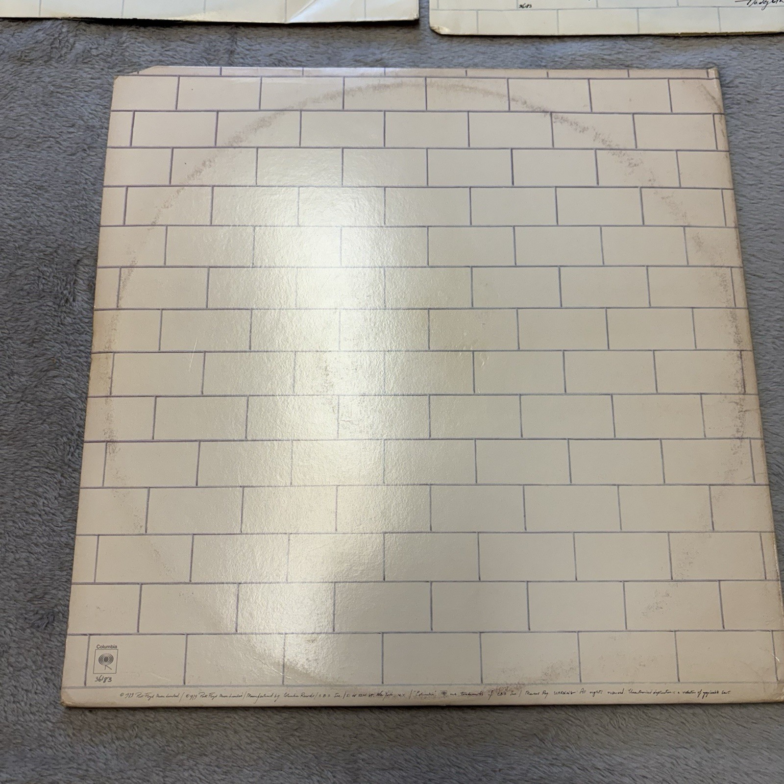 1979 Pink Floyd The Wall Double LP Vinyl Record Album 36183 READ