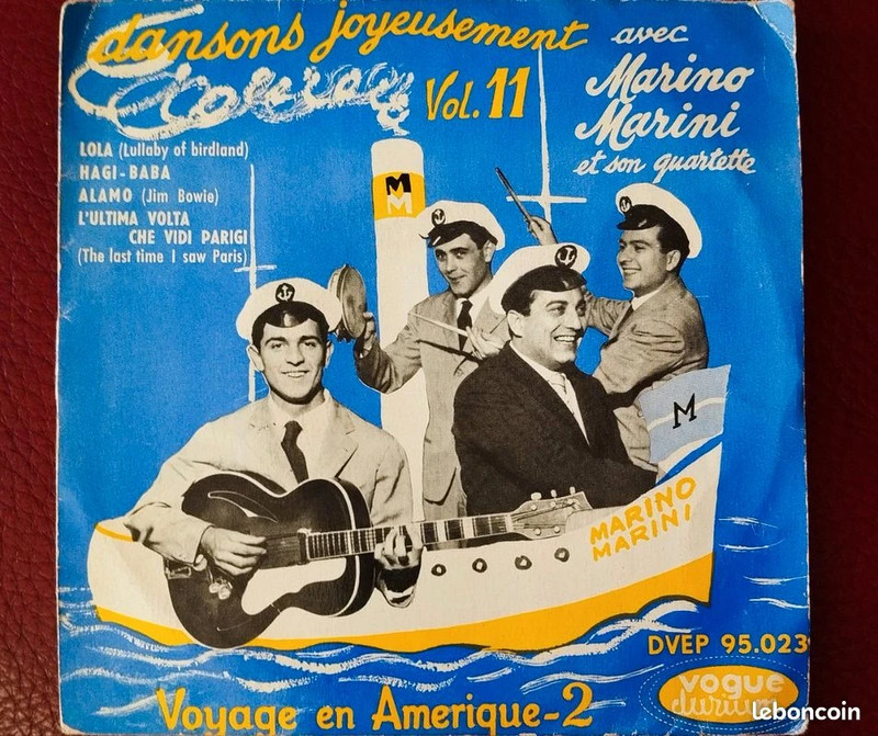 Années 60 Vinyle 45 Tours de Marino Marini et son quartette