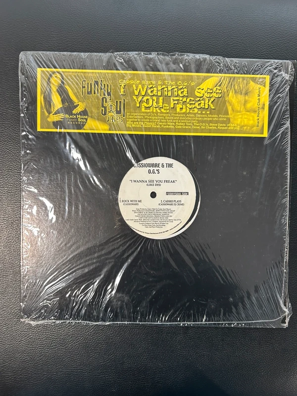 Vinile 12" Cassioware & The O.G.'s – I Wanna See You Freak