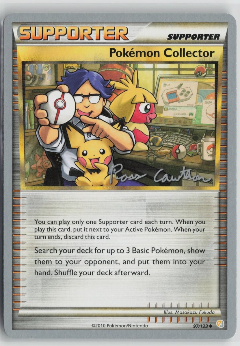 Pokemon Collector (Ross Cawthon) 97/123 Mazzi Campionato del Mondo Pokemon NM