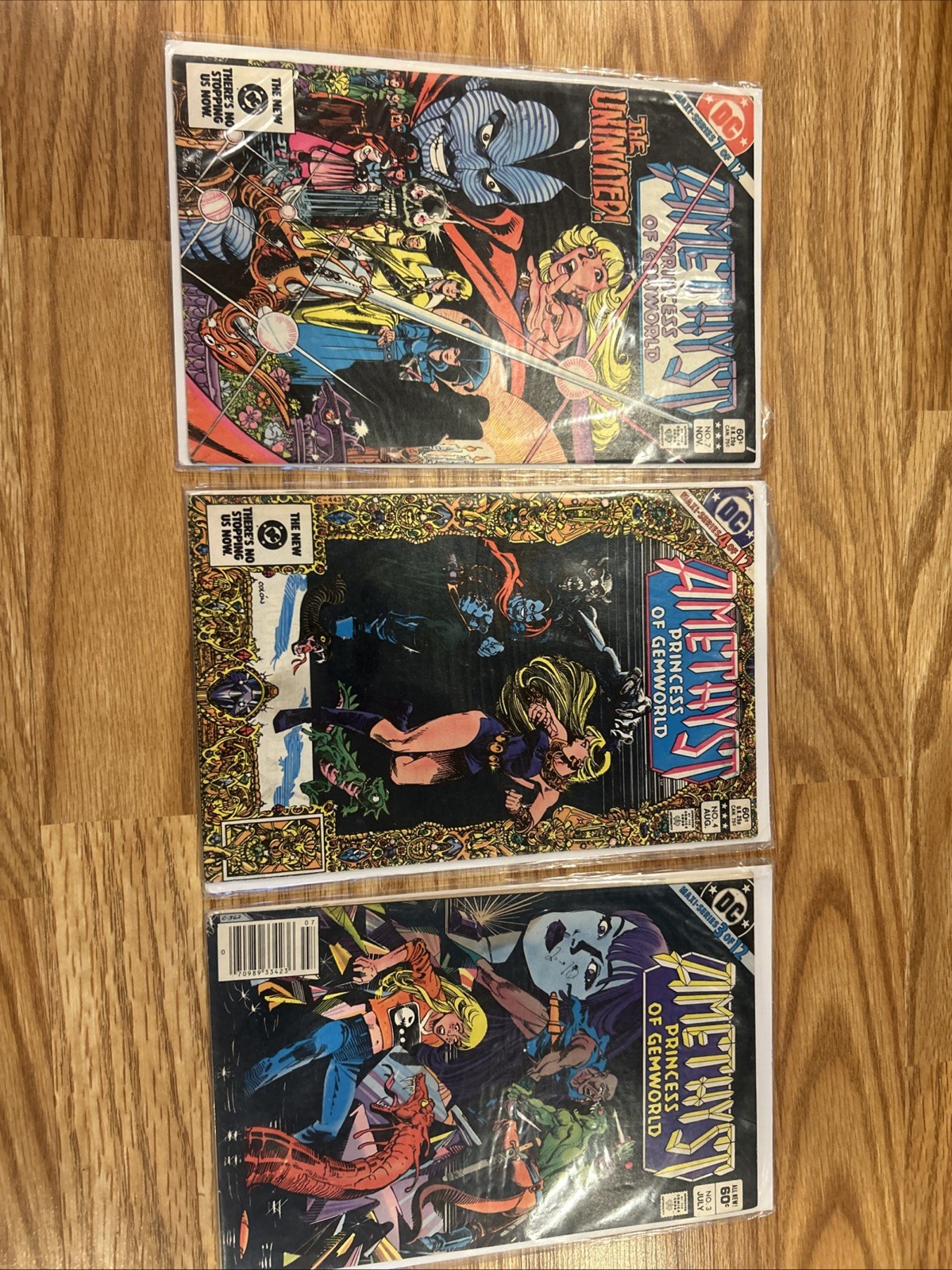Amethyst Princess of Gemworld #3 #4 #7 DC Comics 1983 Lot of 3 Bronze Age