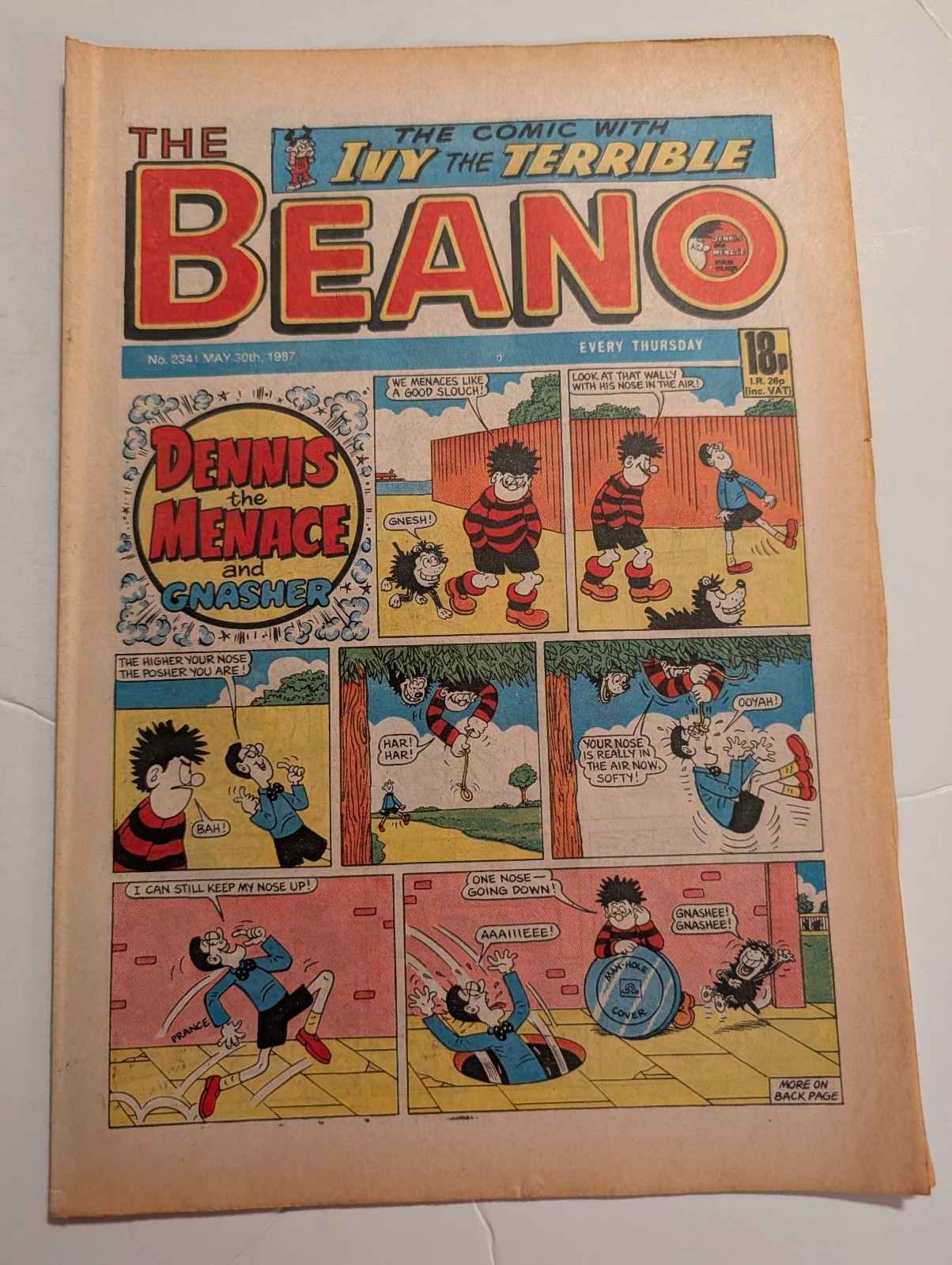 Beano Comic No 2341 May 30th 1987.