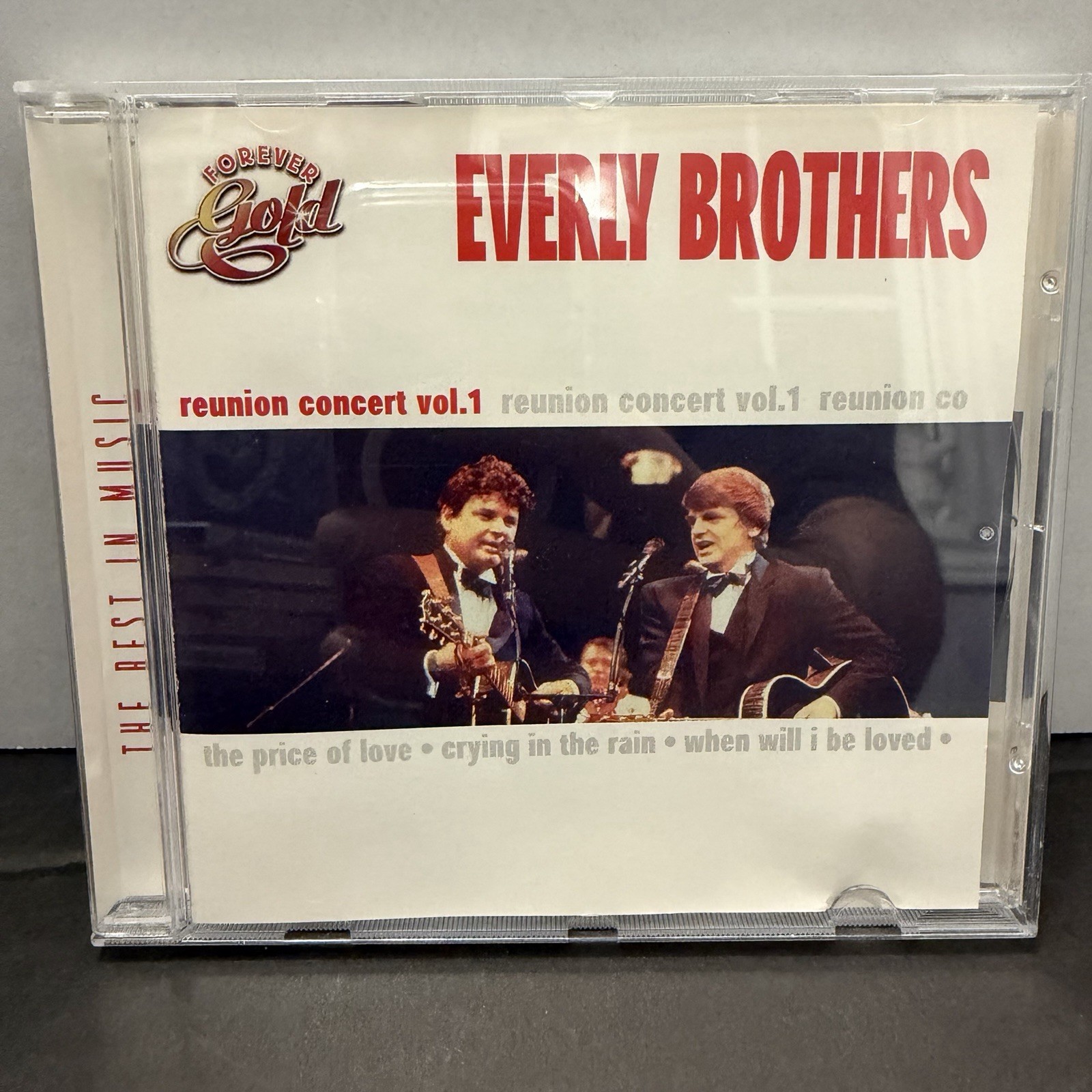 Everly Brother's - Reunion Concert Vol. 1 (2000, CD, Forever Gold) VG+ B13