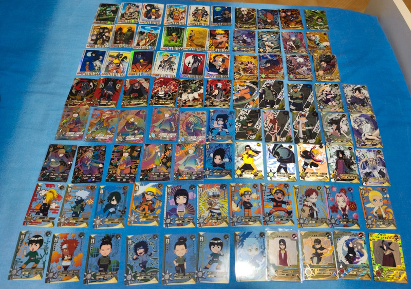 carte naruto Kayou in lotto o singole