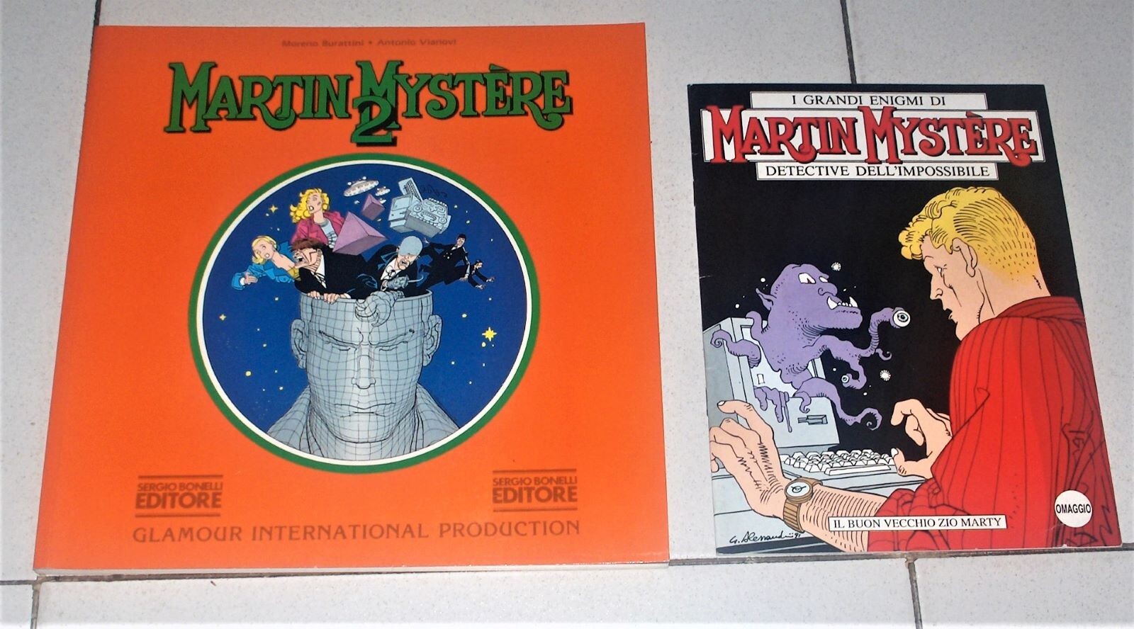 MARTIN MYSTERE 2 + albetto Il buon vecchio zio Marty Glamour International 1991