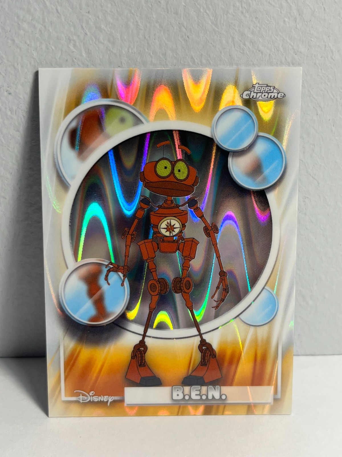 2026 Topps Chrome Disney B.E.N. Raywave Refractor #184 Treasure Planet