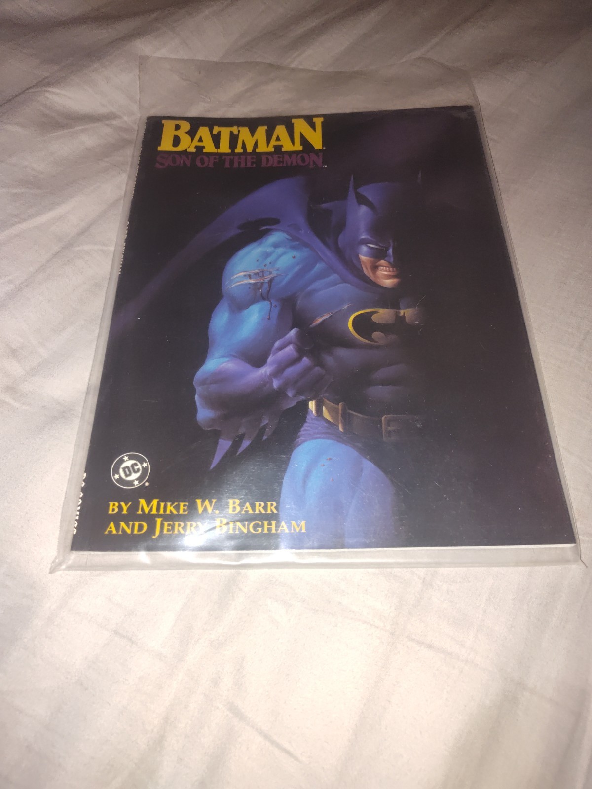 Batman Son Of The Demon 1987 seconda stampa copertina morbida prima apparizione Damian Wayne