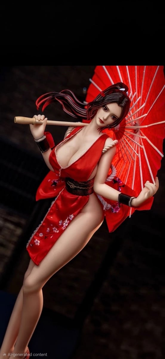 Modellino Modellino scheletro metallo Mai Shiranui 1/3 Jelly Chest Cast Off