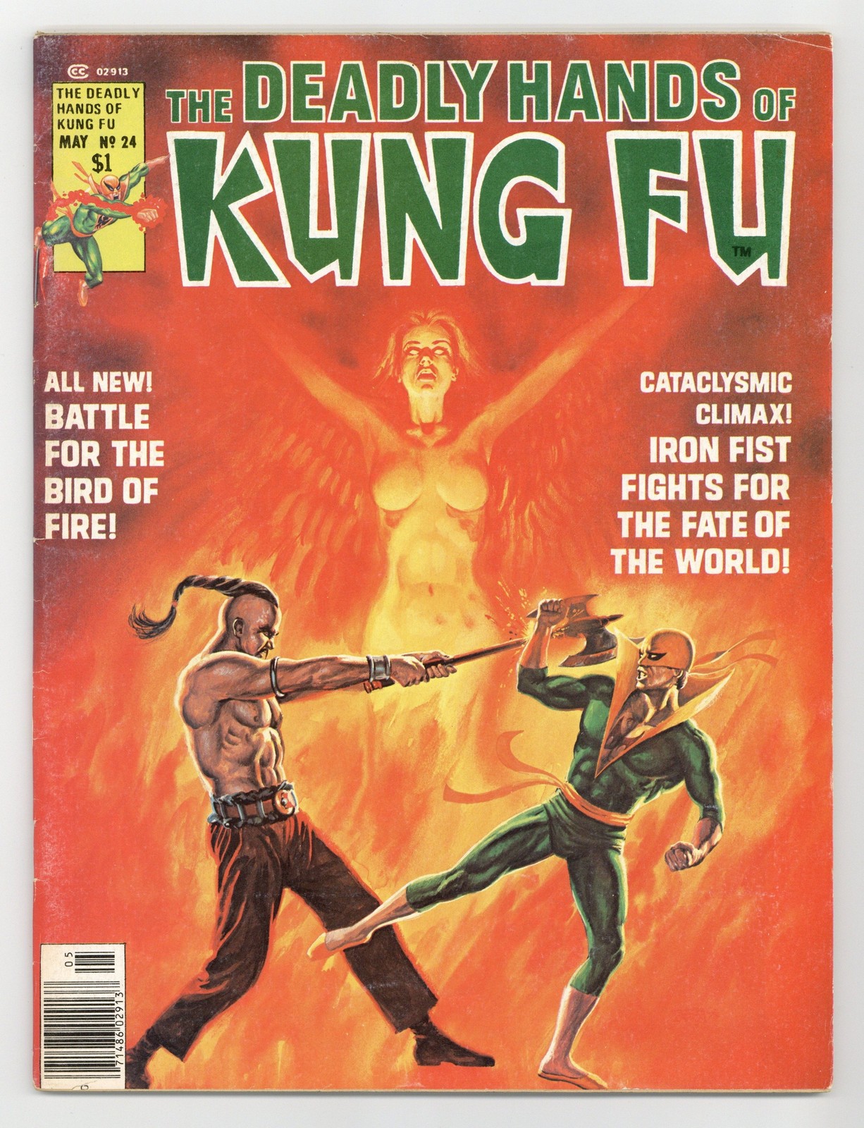 Deadly Hands of Kung Fu #24 FN 6.0 1976