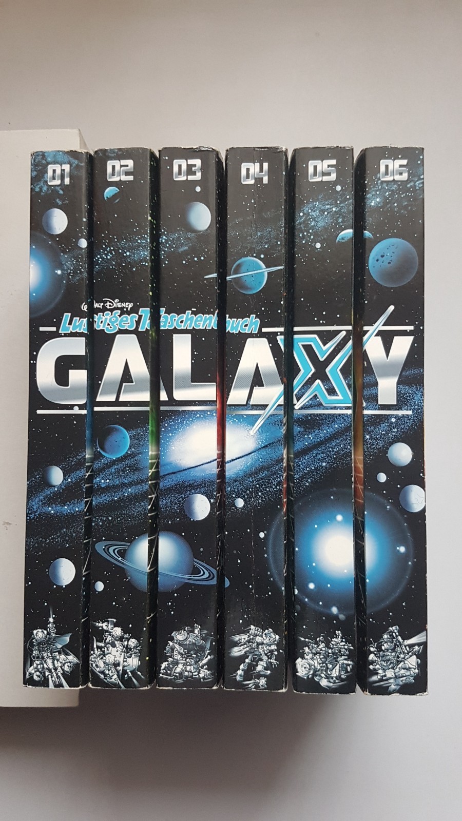 Divertente libro tascabile Galaxy, LTB, completo di cinturino 1-6, ottimo