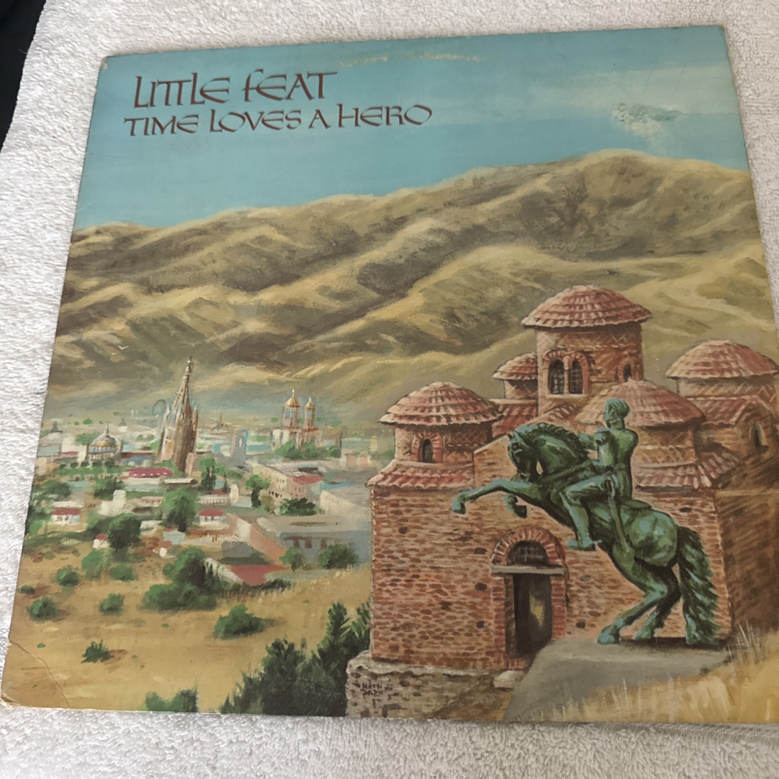 LITTLE FEAT Time Loves A Hero LP 1977 WB BS 3015 INNER SOUTHERN ROCK BLUES