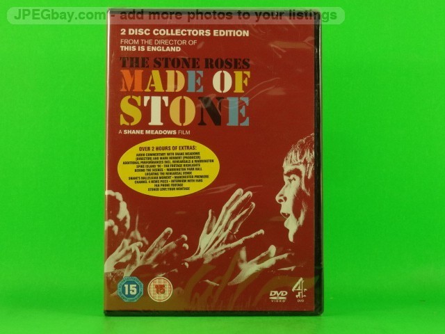 THE STONE ROSES MADE OF STONE (DVD) (2 x DISCS) (SEALED) (Z115)  FILM 4