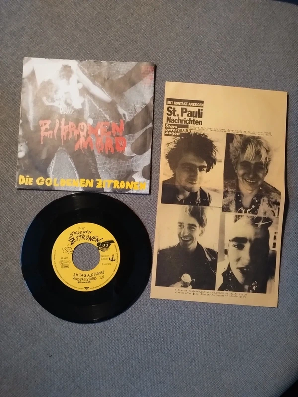 Single 7 Vinyl Die goldenen Zitronen